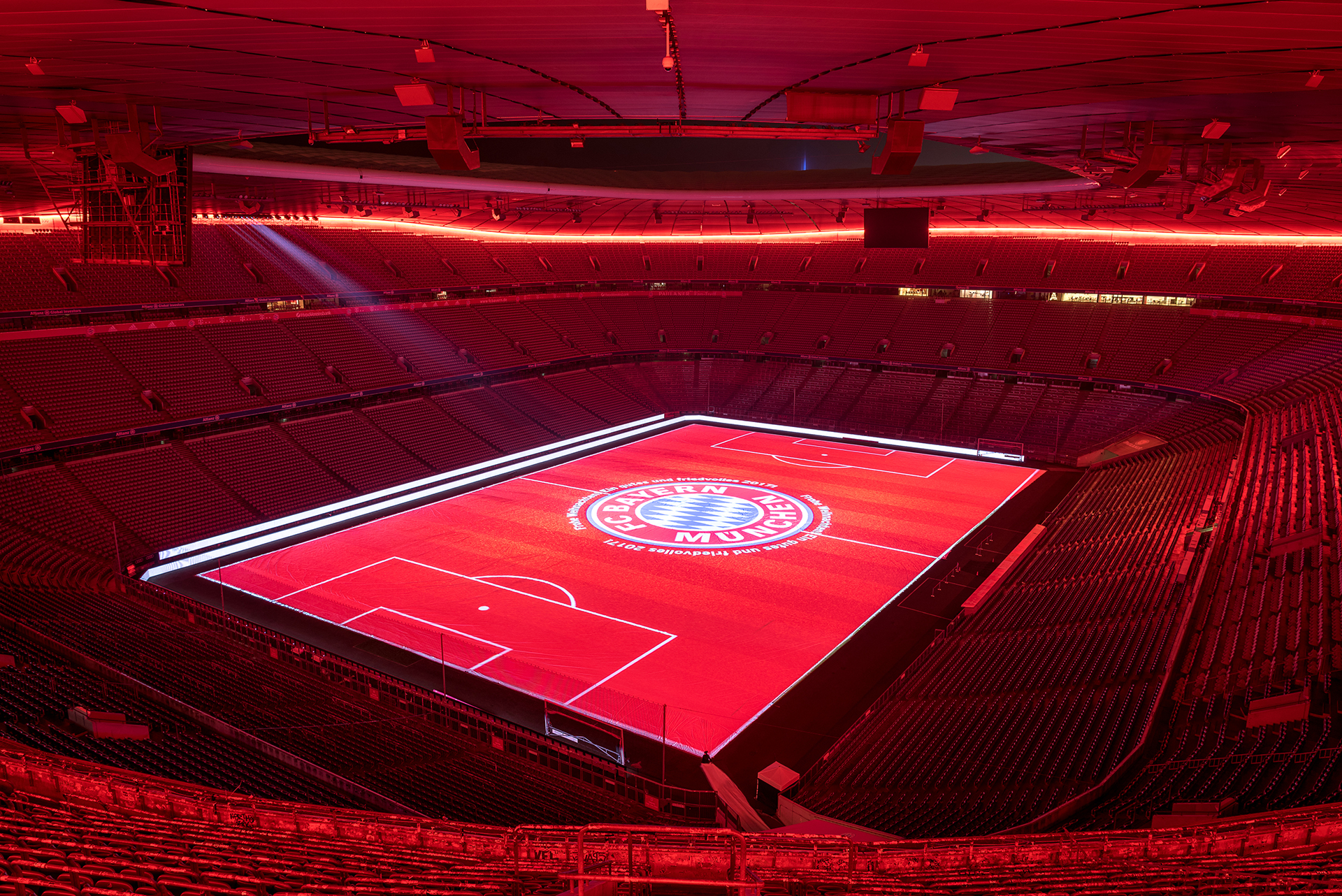 FC Bayern München logo video mapping
