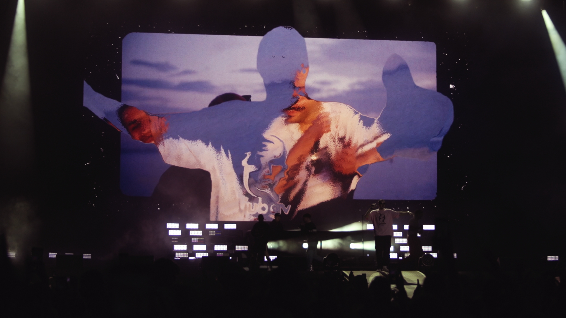 Mit TouchDesigner erstellte Echtzeitvideoeffekte für RIN Live 2022